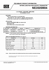 DataSheet NE3509M04 pdf